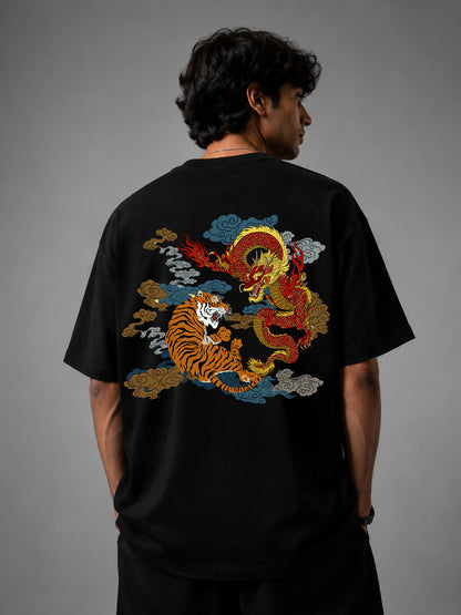 Dragon Spirit Oversized T Shirt