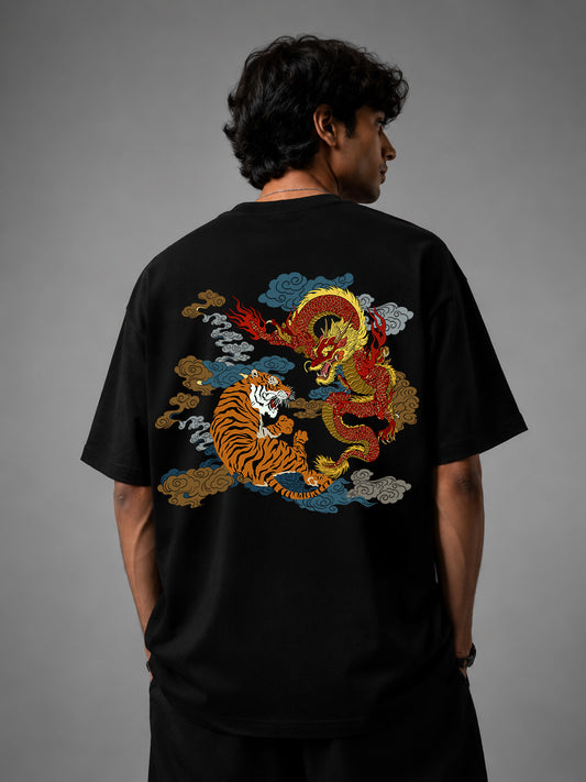 Dragon Spirit Oversized T Shirt