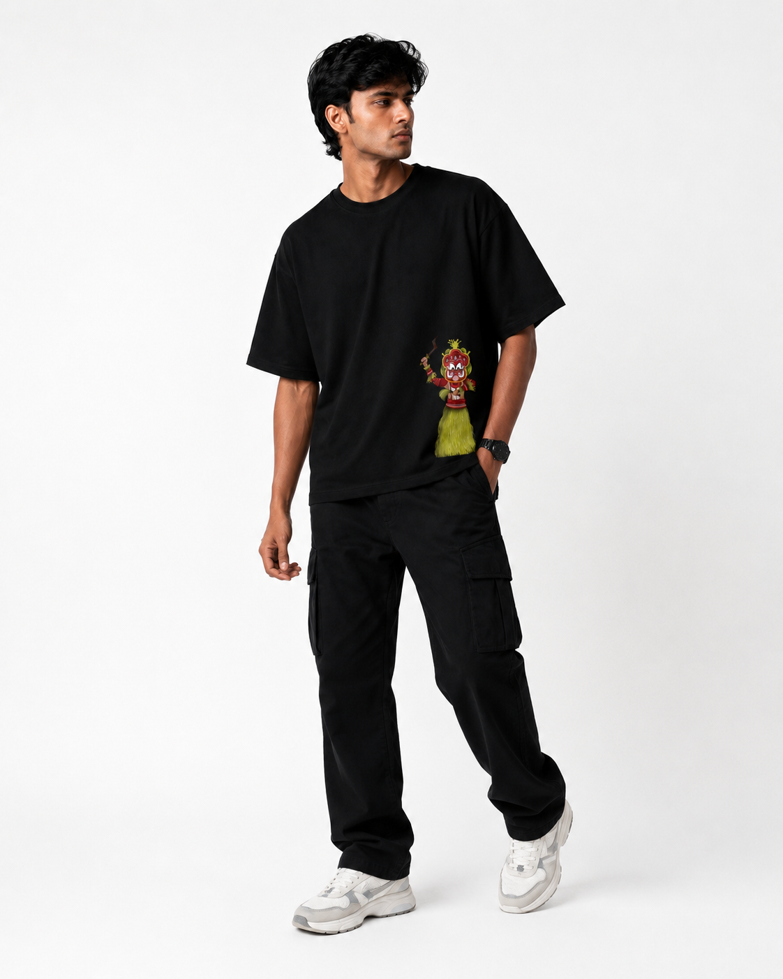 Pottan Theyyam Oversized T-Shirt