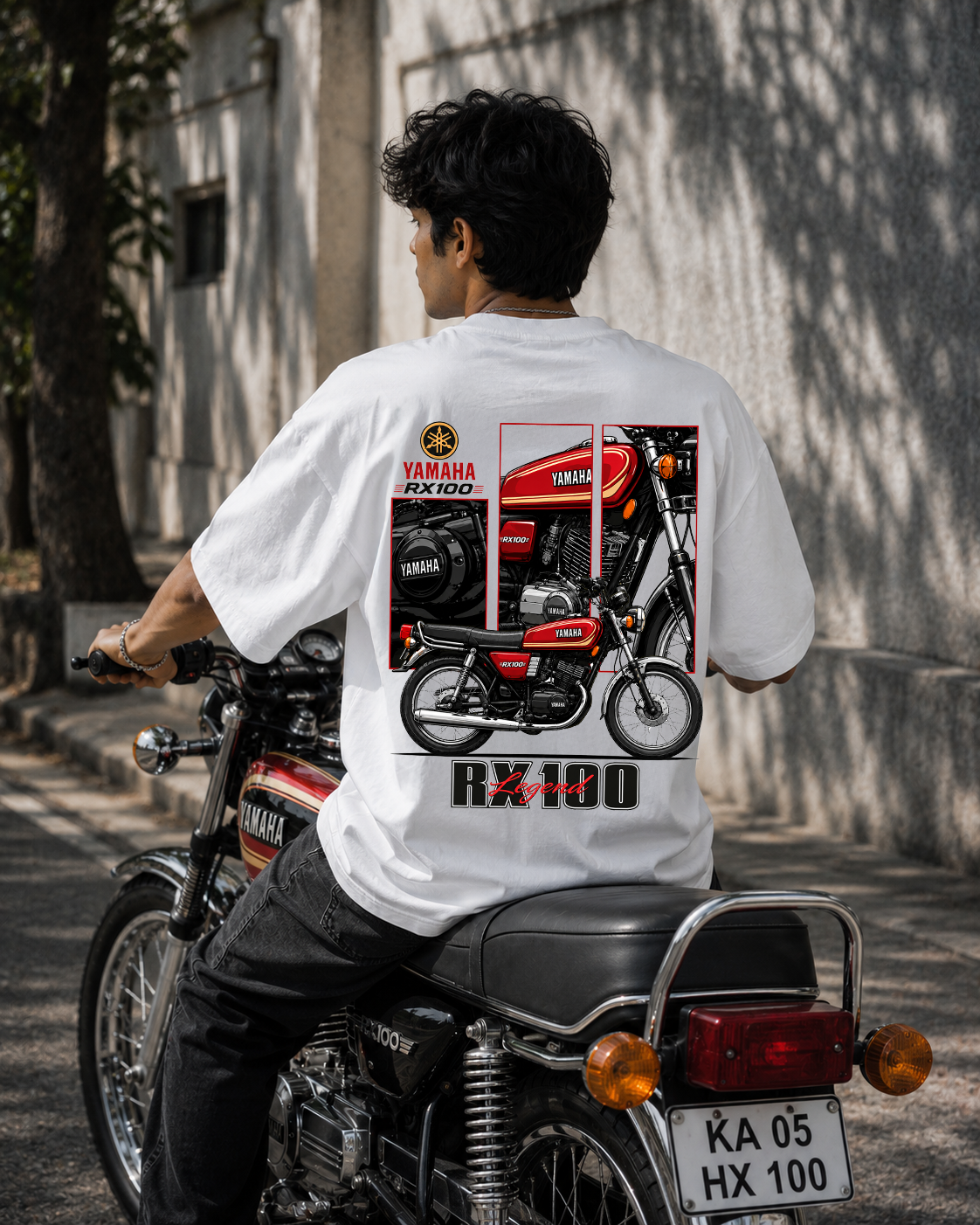 RX100 Legends Oversized T-Shirt | Yamaha Tribute Tee