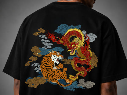 Dragon Spirit Oversized T Shirt