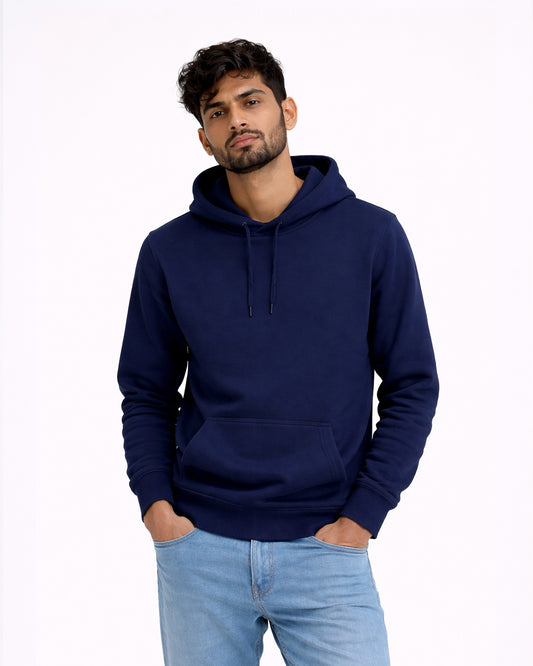 Premium Navy Blue Hoodie