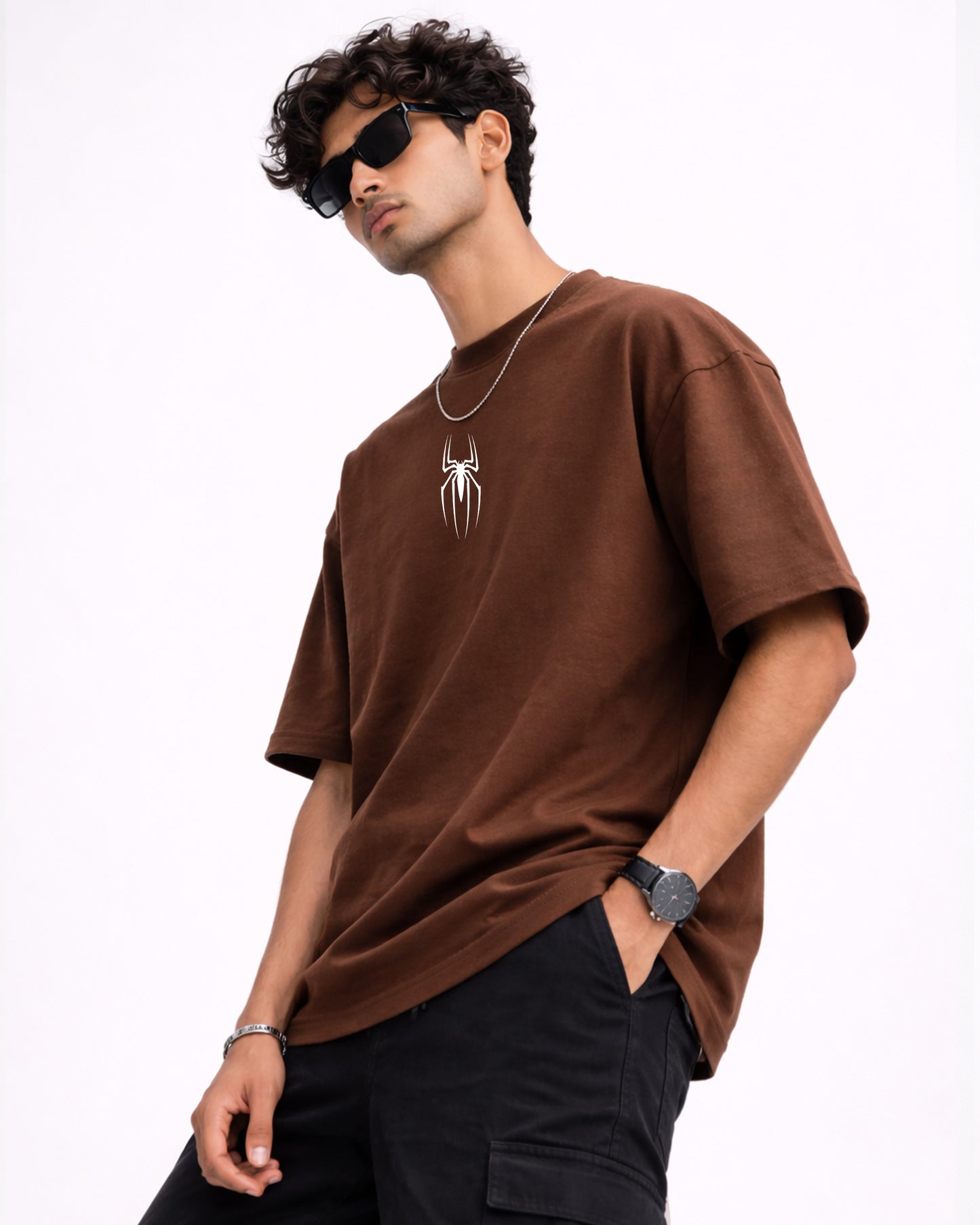 Spider Minimal Oversized T-Shirt